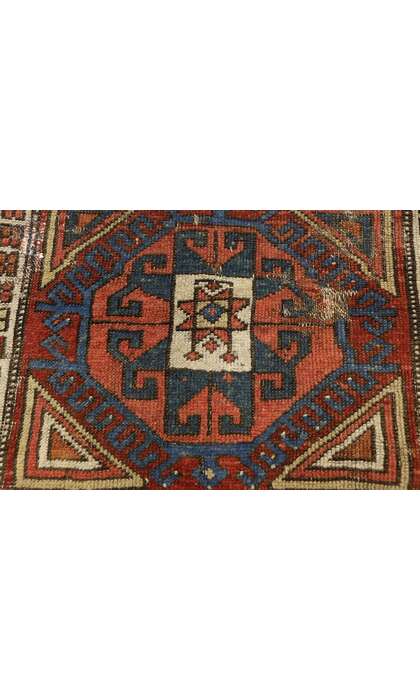 2 x 2 Antique Kazak Rug 77270