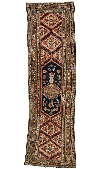 3 x 11 Antique Persian Malayer Rug 77280