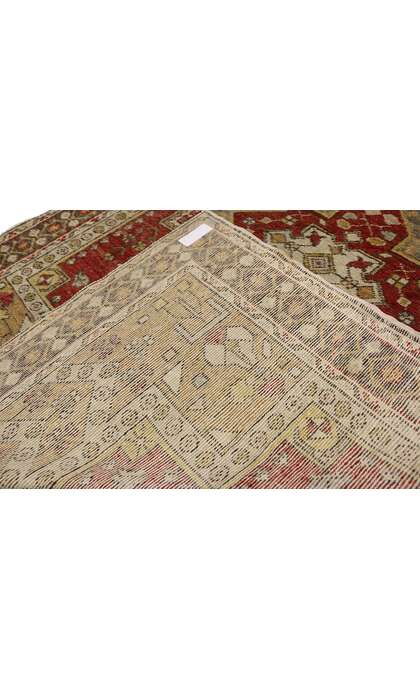 4 x 6 Vintage Oushak Rug 77281