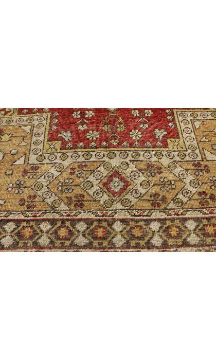 4 x 6 Vintage Oushak Rug 77281