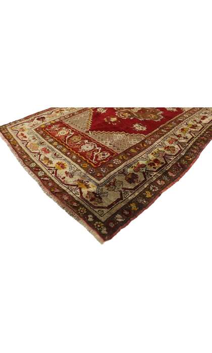 4 x 10 Antique Oushak Rug 77284