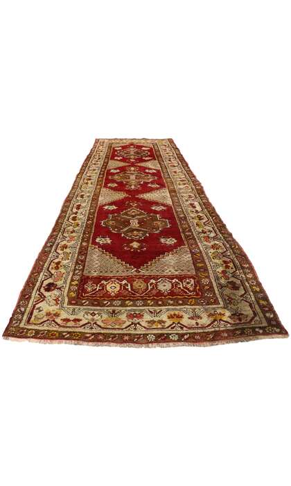 4 x 10 Antique Oushak Rug 77284