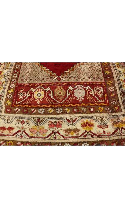 4 x 10 Antique Oushak Rug 77284