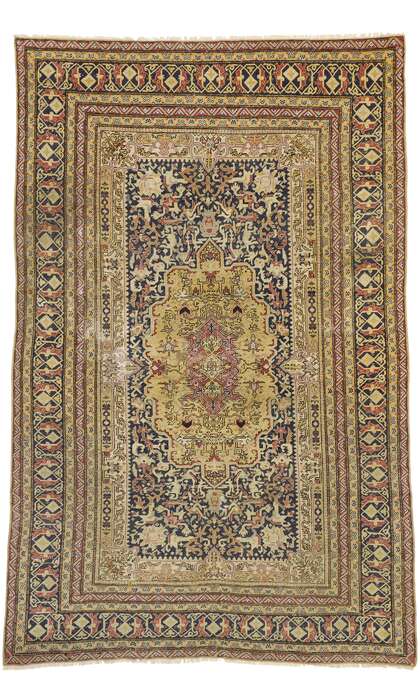 6 x 10 Antique Turkish Sivas Rug 77288