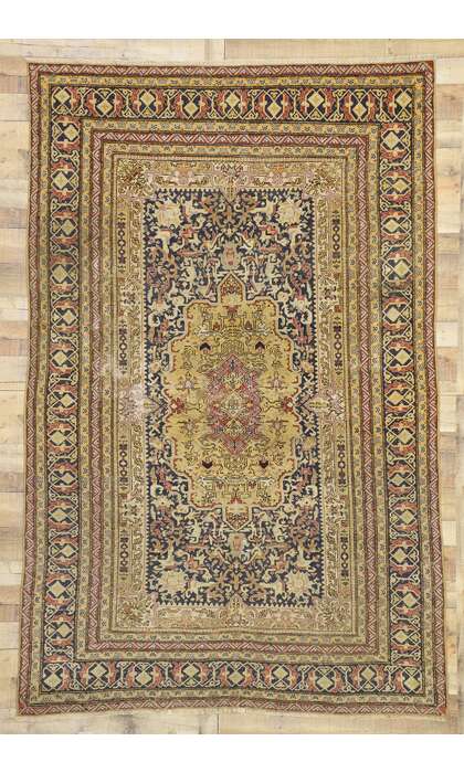 6 x 10 Antique Turkish Sivas Rug 77288