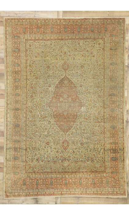 7 x 10 Vintage Turkish Sivas Rug 77293