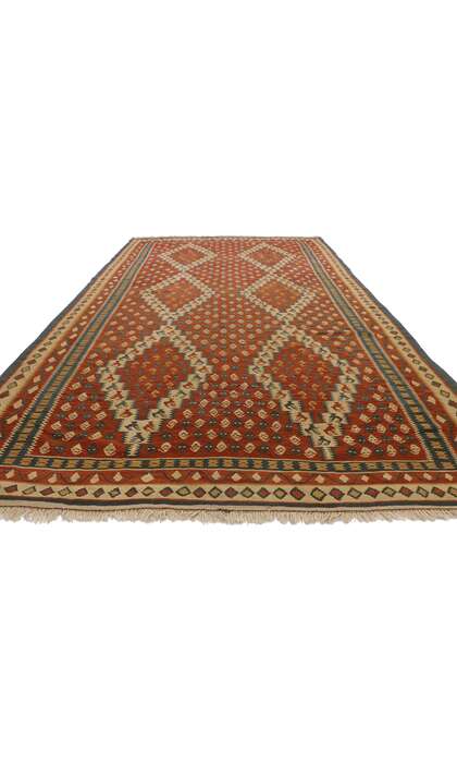 7 x 12 Vintage Persian Kilim Rug 77294