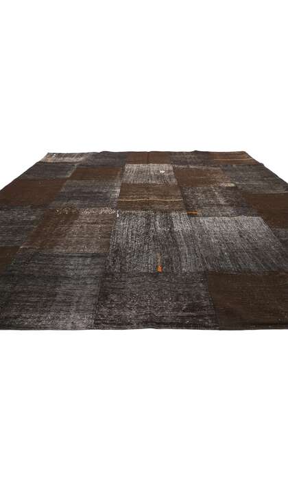 8 x 10 Vintage Turkish Patchwork Rug 51064