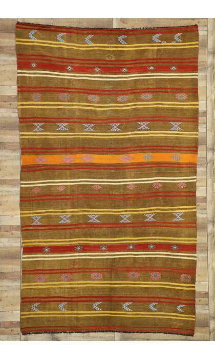 7 x 13 Vintage Kilim Rug 51079