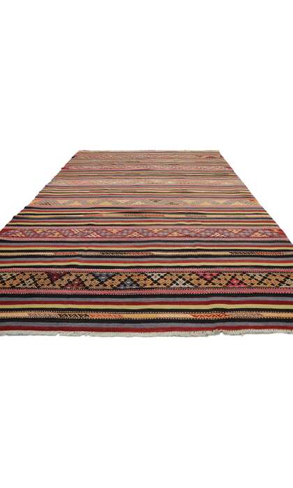 6 x 11 Vintage Turkish Kilim Rug 51347