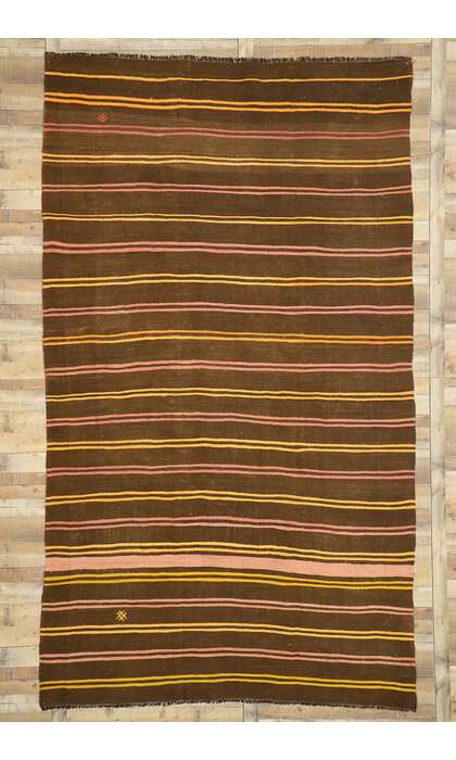 8 x 13 Vintage Turkish Kilim Rug 51350