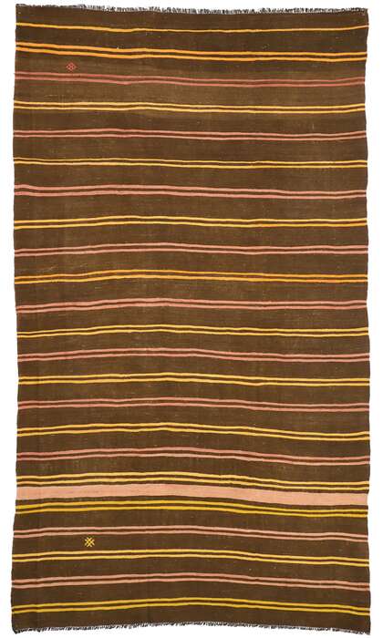 8 x 13 Vintage Turkish Kilim Rug 51350
