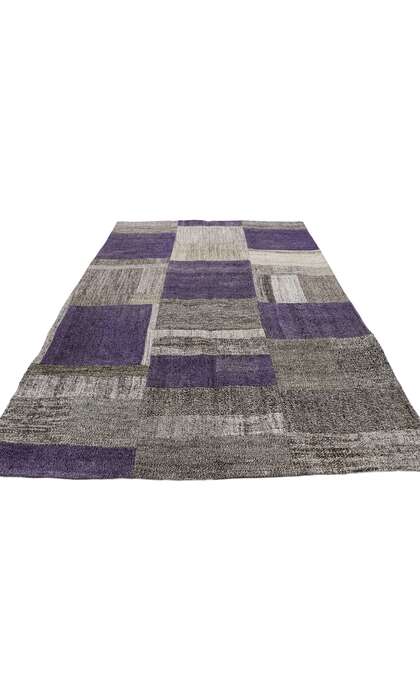 4 x 6 Vintage Turkish Patchwork Rug 51583