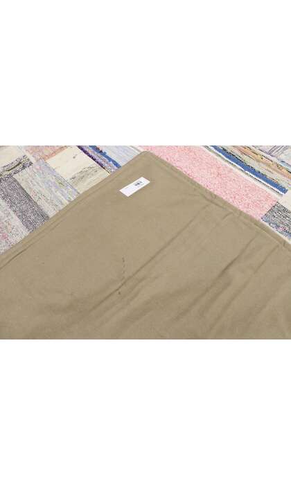 5 x 6 Vintage Patchwork Rug 51585