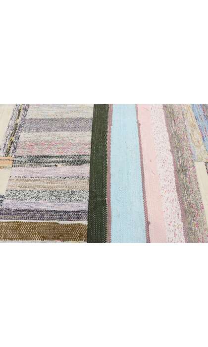 5 x 6 Vintage Patchwork Rug 51585