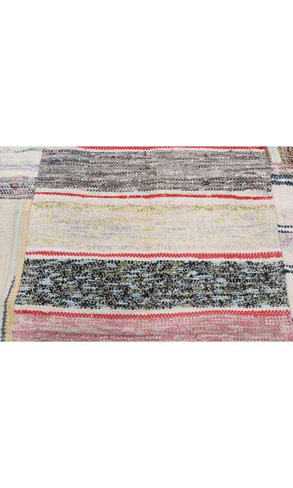 4 x 5 Vintage Patchwork Rug 51588