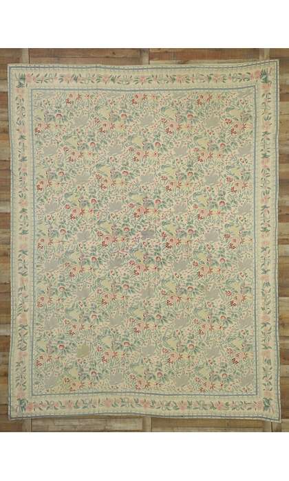 9 x 12 Vintage Chain Stich Rug 70479