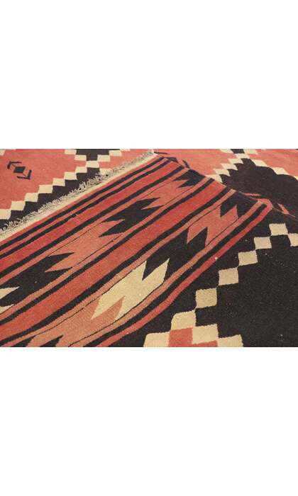 10 x 13 Vintage Afghan Maimana Kilim Rug 72071