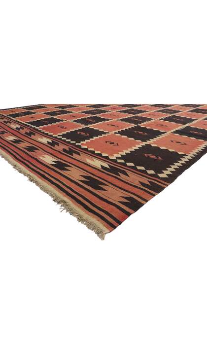 10 x 13 Vintage Afghan Maimana Kilim Rug 72071