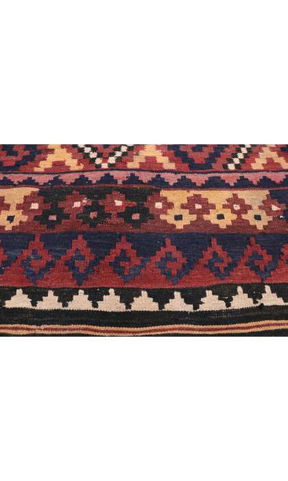 ​9 x 14 Vintage Afghan Kilim Rug 72260​