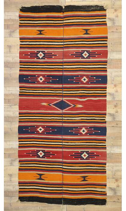 5 x 11 Antique Persian Kilim Rug 73172