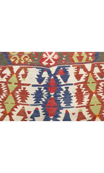 5 x 13 Antique Caucasian Tribal Kilim Rug 73271