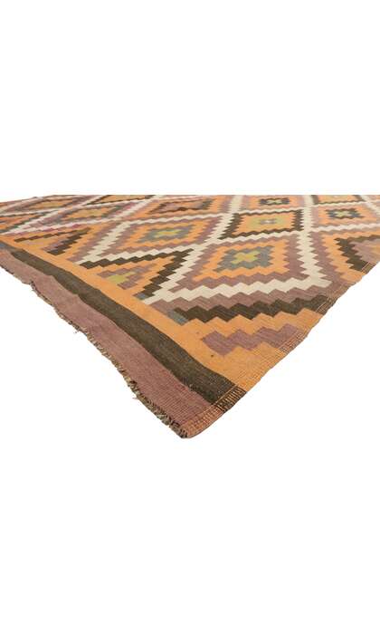 8 x 15 Antique Turkish Kilim Rug 73394