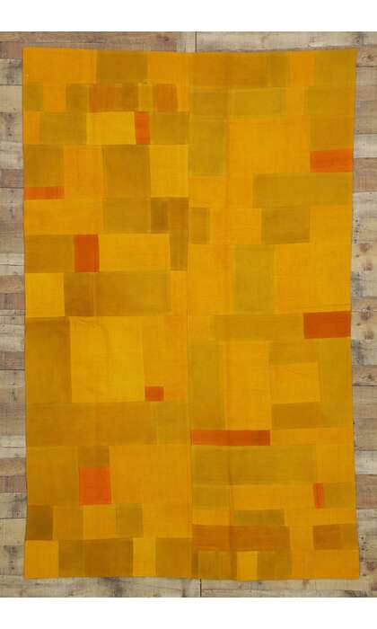 5 x 9 Vintage Turkish Patchwork Rug 74082