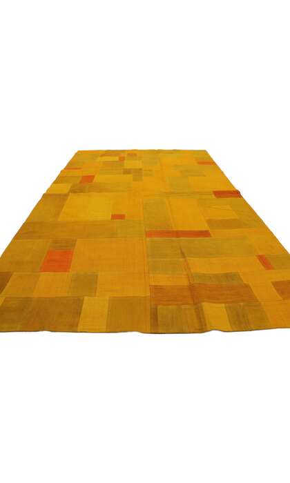 5 x 9 Vintage Turkish Patchwork Rug 74082