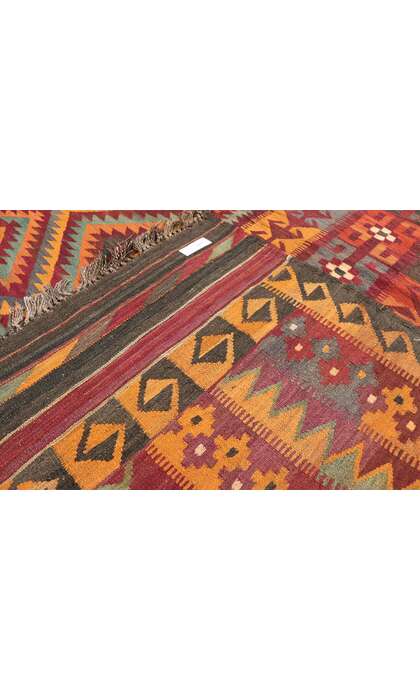 10 x 15 Vintage Afghan Maimana Kilim Rug 74281