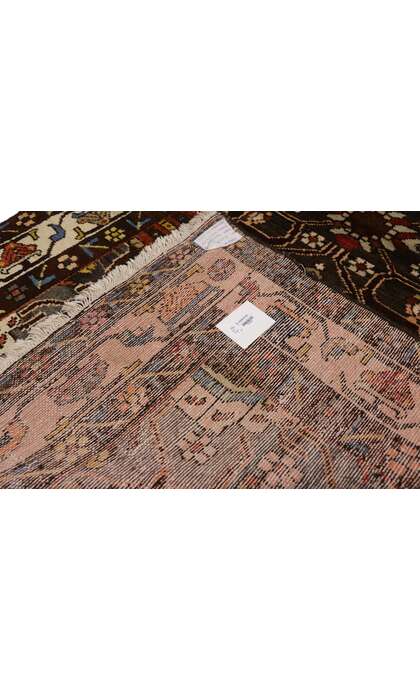 4 x 7 Vintage Persian Hamadan Rug 75234