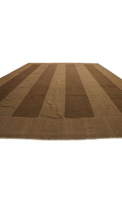 11 x 15 Vintage Persian Mazandaran Kilim Rug 76389