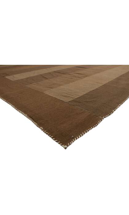 12 x 15 Vintage Persian Mazandaran Kilim Rug 76390