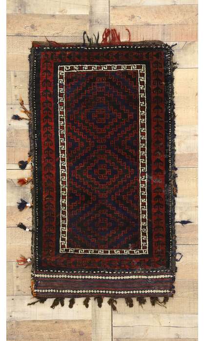 2 x 4 Antique Afghan Pushti Bag 76631