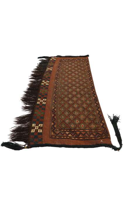 2 x 4 Vintage Ersari Torba Afghan Textile 76637