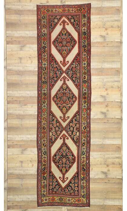 4 x 14 Antique Malayer Rug 77265