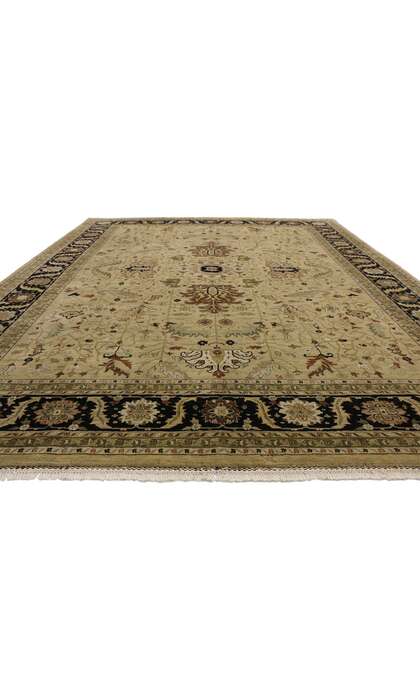 9 x 12 Vintage Indian Rug 77306