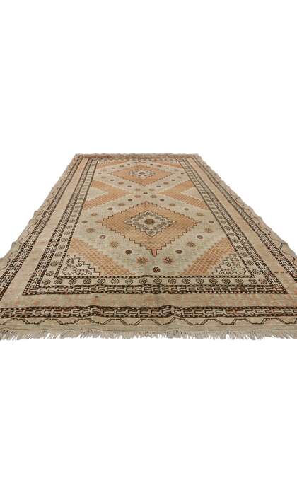 5 x 10 Vintage Turkestan Khotan Rug 77310