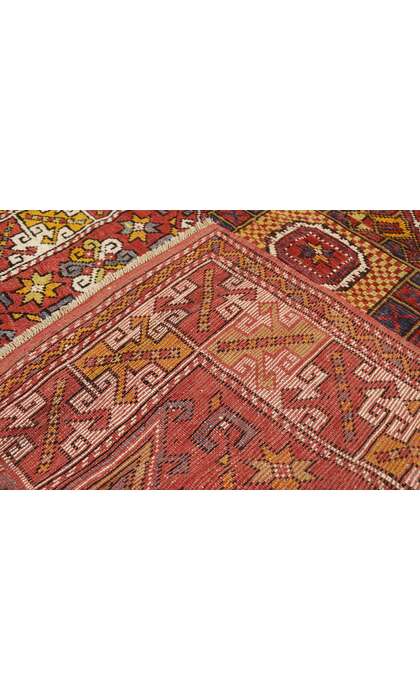 4 x 6 Vintage Turkish Oushak Rug 77311