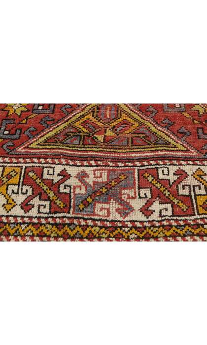 4 x 6 Vintage Turkish Oushak Rug 77311