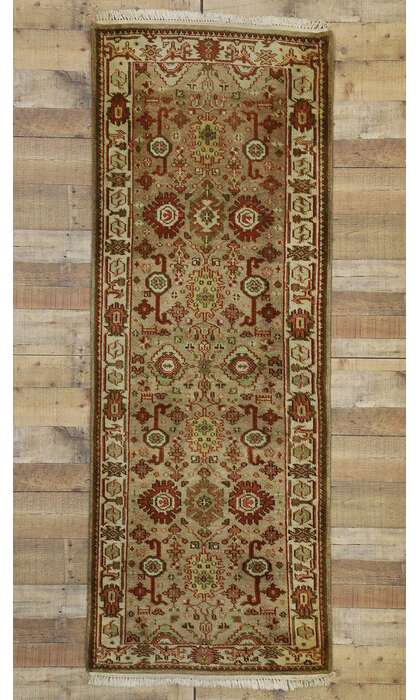 2 x 8 Vintage Indian Rug 77312