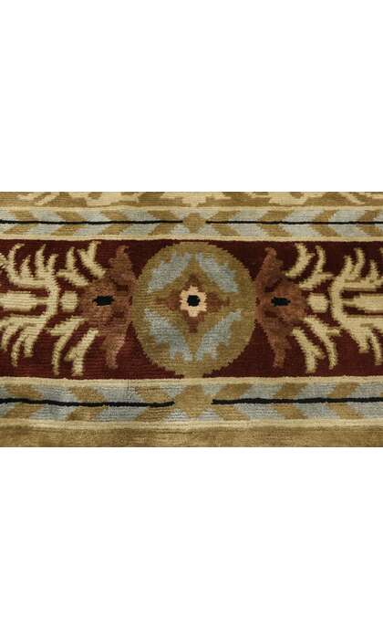 10 x 14 Vintage Savonnerie Tibetan Rug 77314