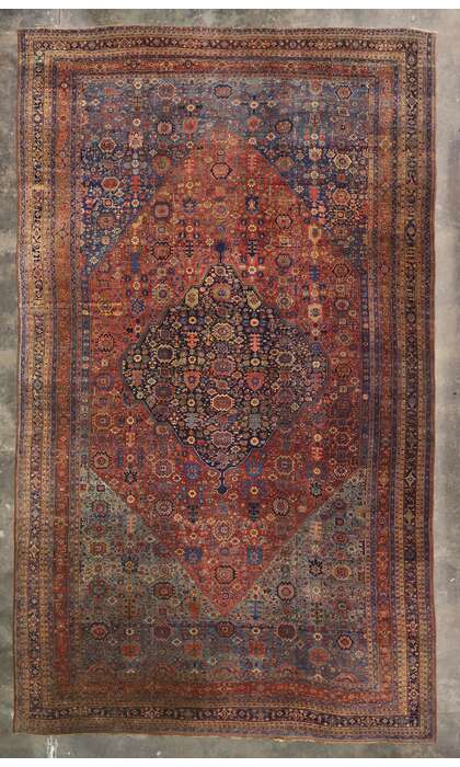 15 x 25 Antique Bijar Rug 77327