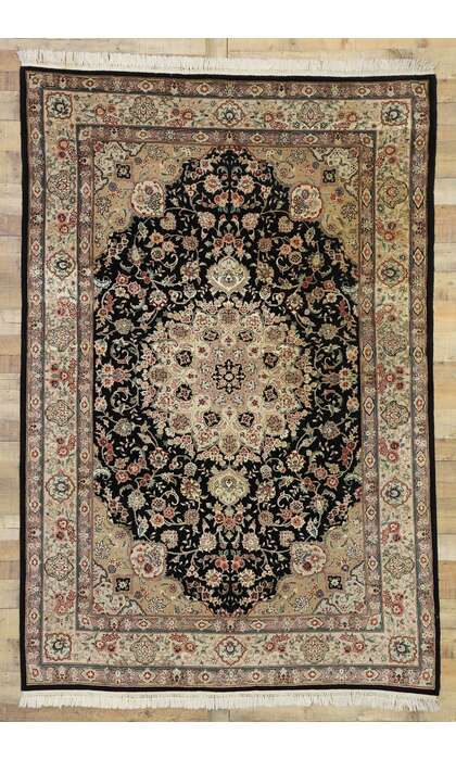 6 x 9 Vintage Tabriz Rug 77329
