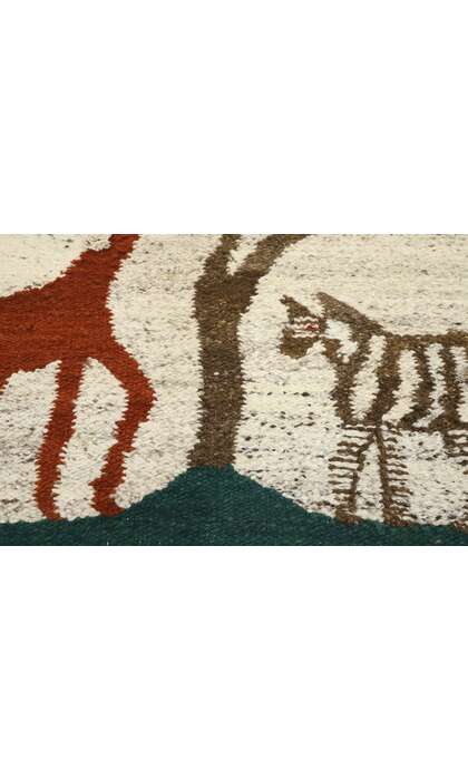 2 x 3 Vintage African Rug 77336