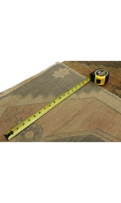 3 x 12 Vintage Turkish Oushak Rug 50038