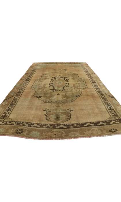 6 x 9 Vintage Turkish Kars Rug 50043