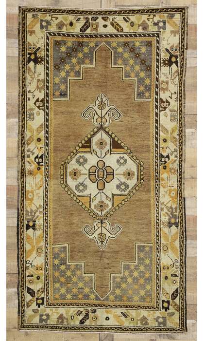 4 x 7 Vintage Oushak Rug 50105