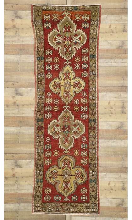 3 x 11 Vintage Oushak Rug 50106