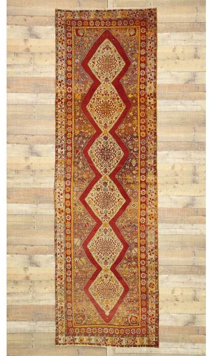 4 x 11 Antique Turkish Sivas Rug 50364